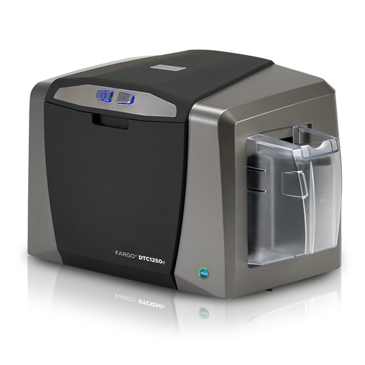 Fargo DTC1250e Single Side ID Card Printer 50000