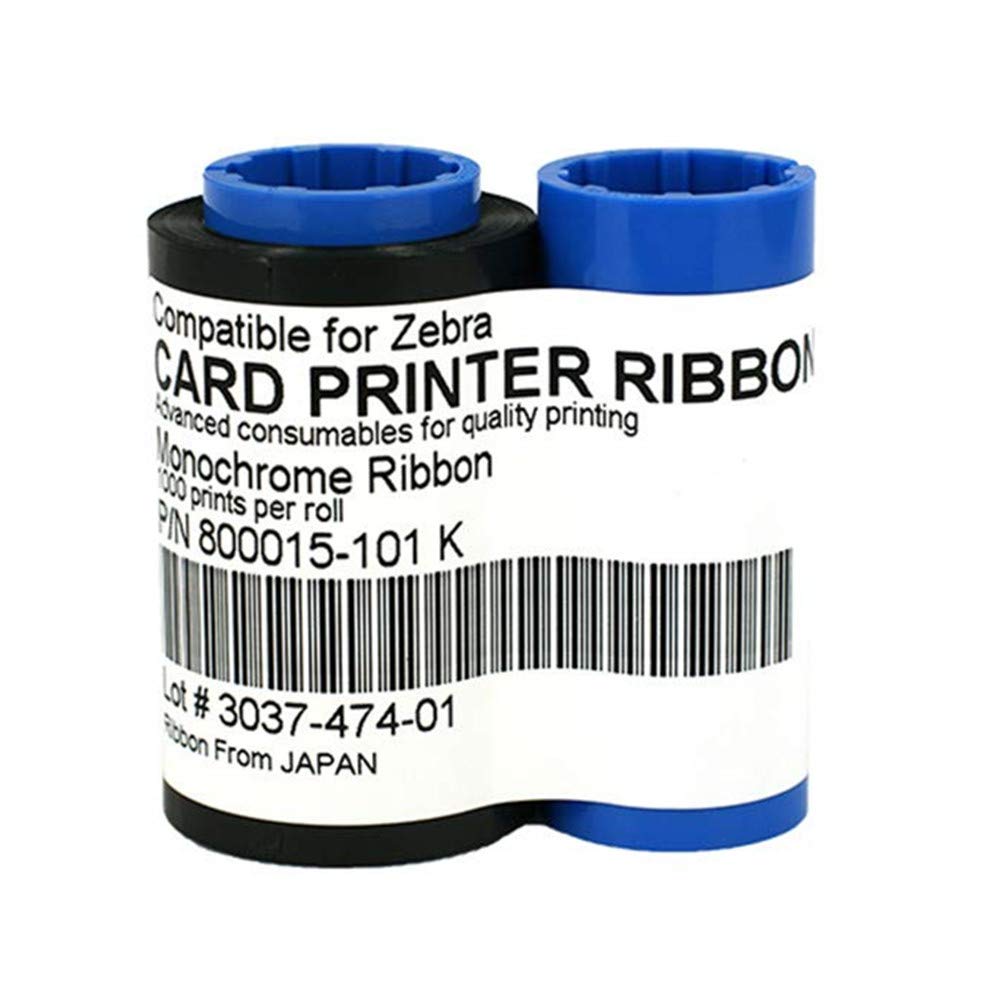 Zebra C Series Black Monochrome Ribbon 800015-101 | Card Printer Ribbon UAE