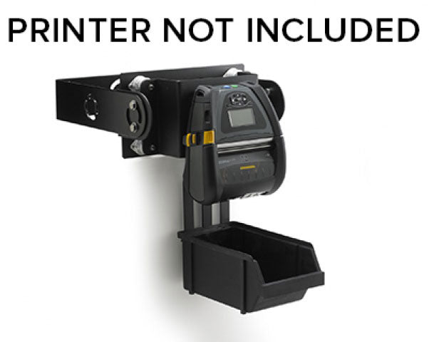 Zebra QLn4 Forklift Mobile Mount Kit with U-Arm Bracket & Fanfold Bin | OEM Accessory | POSMEA UAE