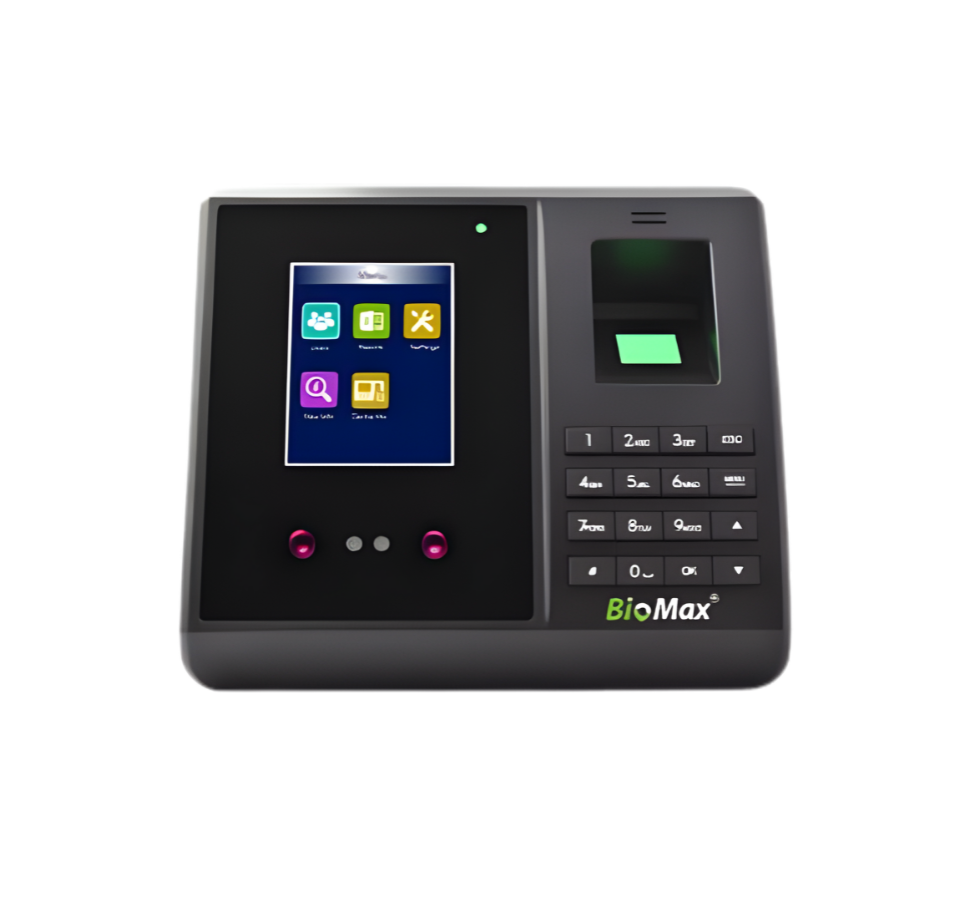 BioMax N-BM70W Time Attendance  product image front view - Bio Max biometric attendance device UAE
