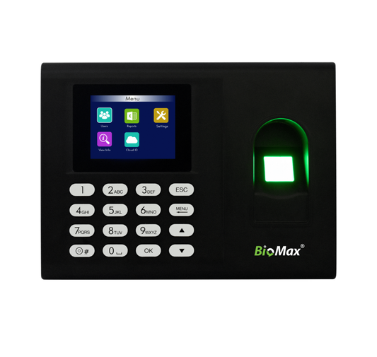 BioMax N-E90 PRO Time Attendance Product image Front Vew 
