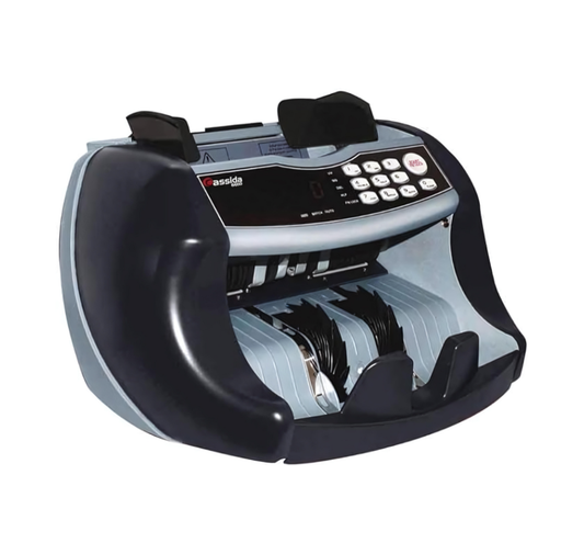 Currency counting machine on a white background - Cassida 6650 Series UVMG Currency Counter – Fake Note Detection Money Counter UAE