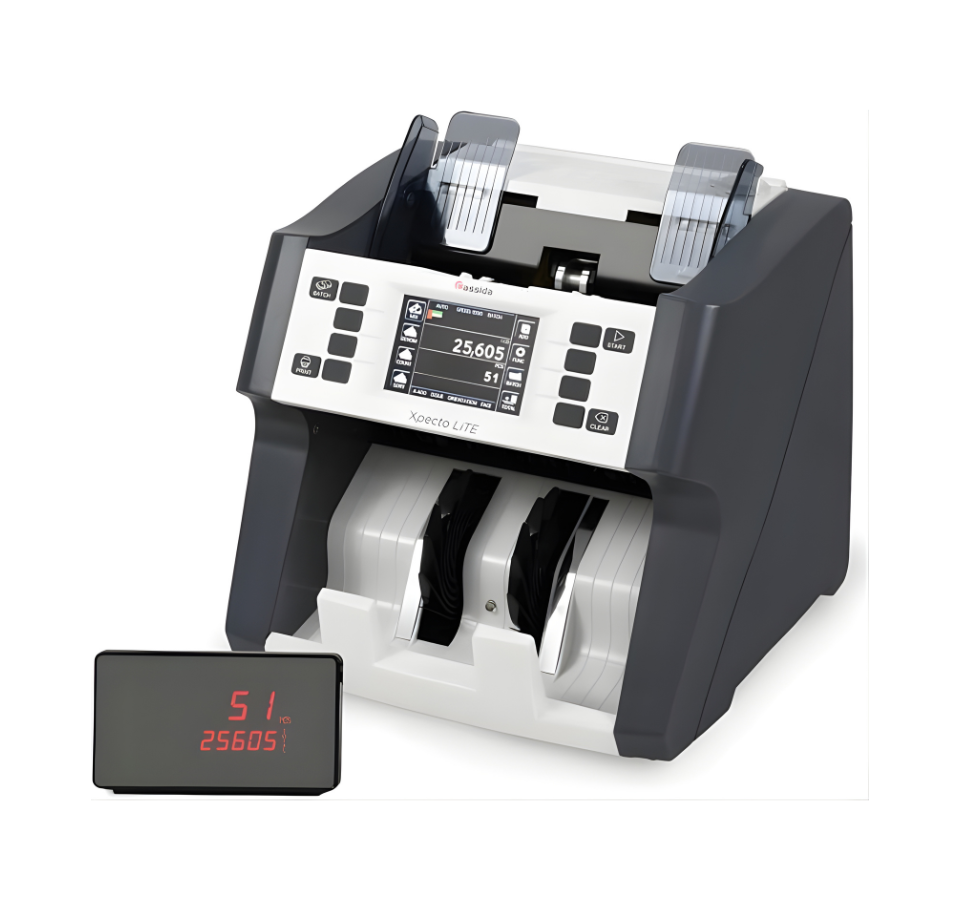 Buy Cassida Xpecto LiTE AED Cash Counter – Compact Money Counting ...
