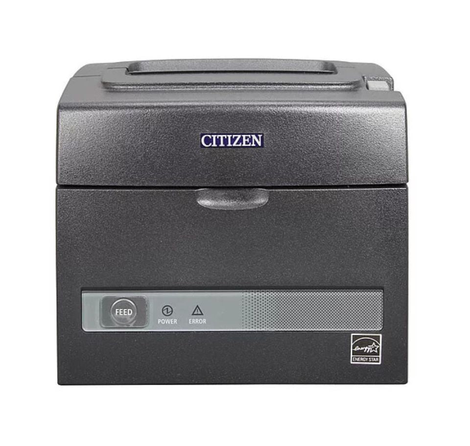 طابعة إيصالات Citizen CT-S310II Eco-POS (USB، قاطع، أسود)
