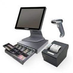 Easypos POS Machine EPPS-314 Bundle (Touch Screen Monitor, Printer, Barcode Scanner, Cash Drawer)
