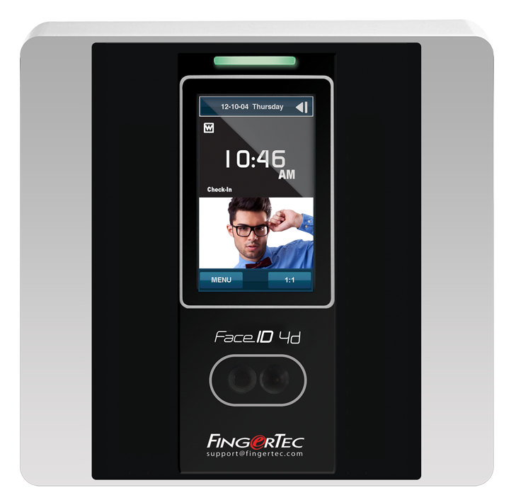 Fingertec Face ID 4d Access Control & Time Attendance Device