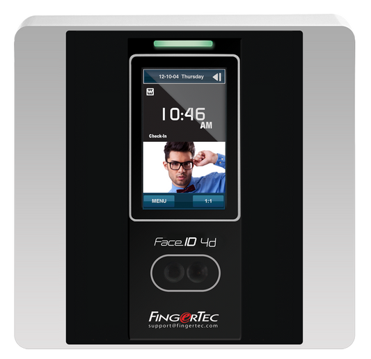 Fingertec Face ID 4d Access Control & Time Attendance Device