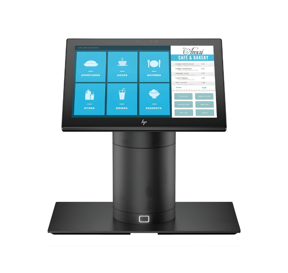 Touchscreen POS system on a white background Windows 11 Pro | POSMEA