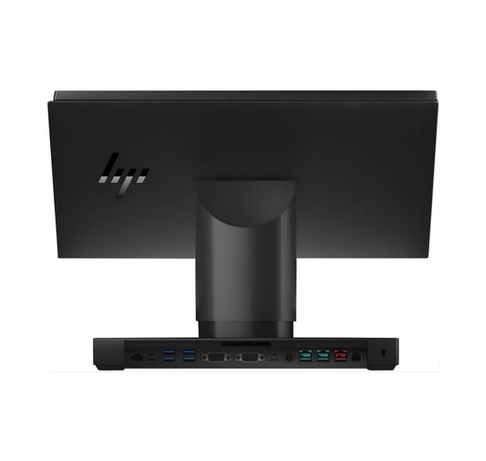 HP monitor with USB hub on a white background All-in-One Touch POS System for Retail & Hospitality in UAE – POSMEA
