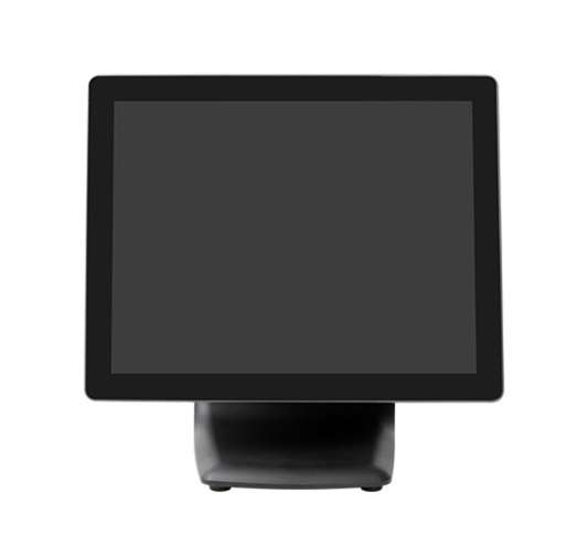Black touchscreen monitor on a white background Premium Hanasis Restaurant POS Terminal UAE – POSMEA