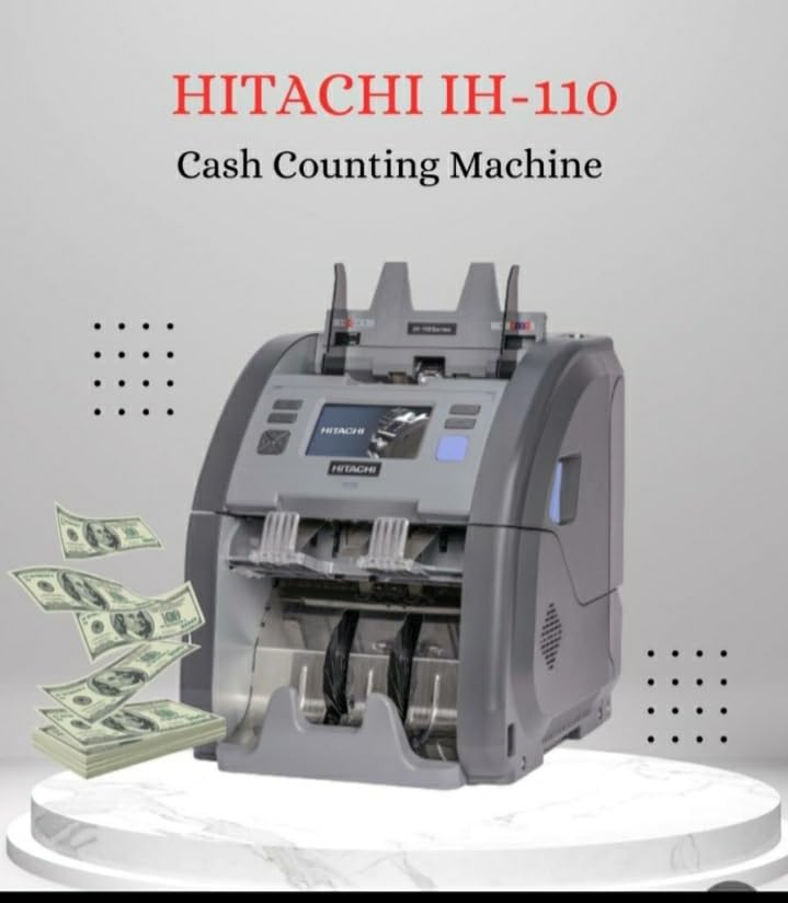 Hitachi IH-110 Cash Counting & Sorting Machine | Currency Counter UAE