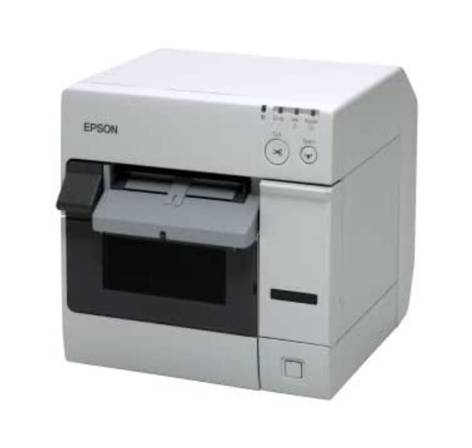 Epson printer on a white background
