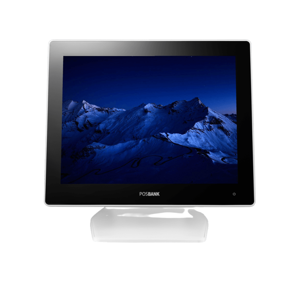 POSBANK electronic display with mountainous landscape on screen POSBANK Retail POS Machine Dubai | Touch Screen Billing System – POSMEA