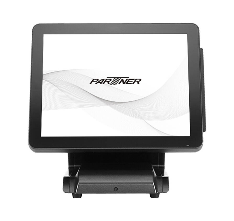 Touchscreen POS terminal with 'Partner' branding on a white background - Buy Partner POS Terminal in Dubai – POSMEA