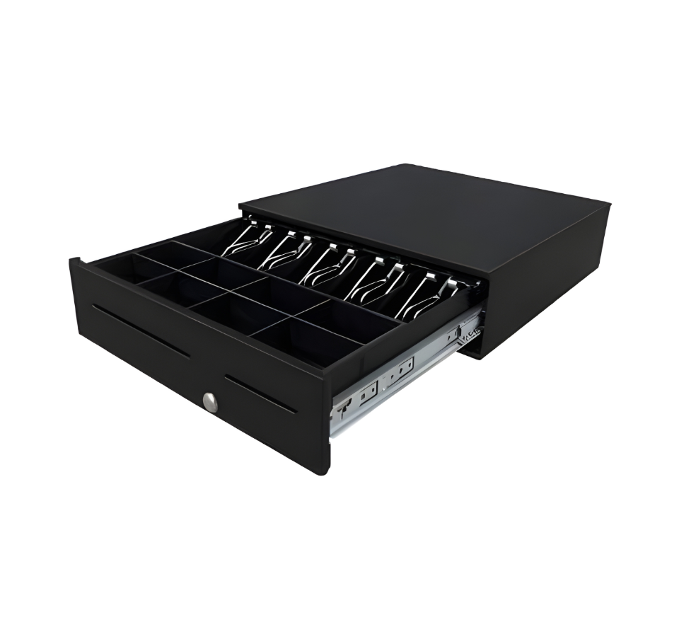 E-POS Cash Drawer ECH-410 (Standard Size, 5 Notes, 8 Coins, Rj11 Interface)