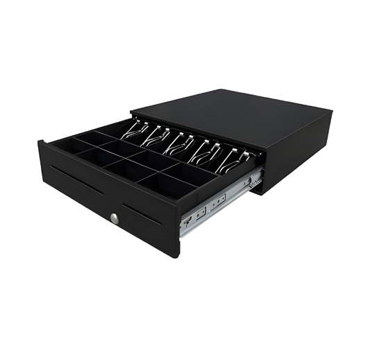 E-POS Cash Drawer ECH-410 (Standard Size, 5 Notes, 8 Coins, Rj11 Interface)