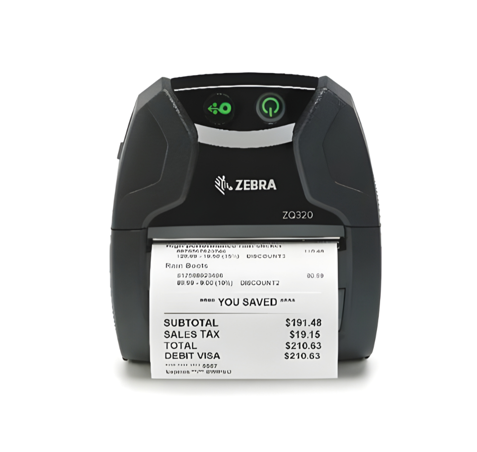 Zebra ZQ32-A0E12TE-00 Portable Barcode Label Printer - Posmea