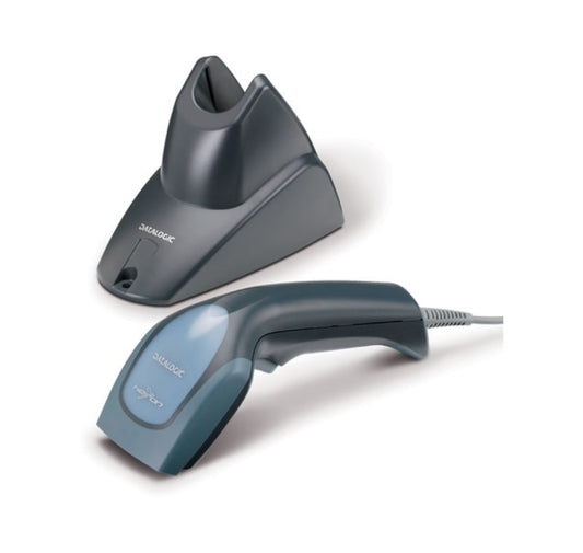 Datalogic Heron D130 Linear Imager Multi-Interface Barcode Scanner - Black