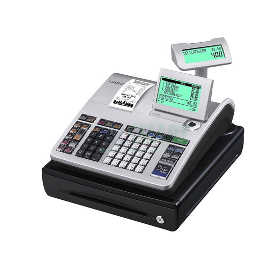Casio SE-S300 Cash Register Electronic Cash Register with Cash Drawer
