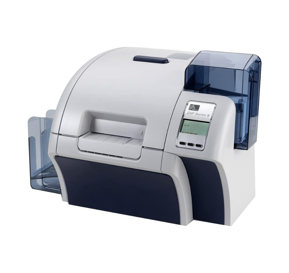Zebra ZXP Series 8 Z82-000C0000US00 Dual Side ID Card Printer (Colour, 304 dpi)