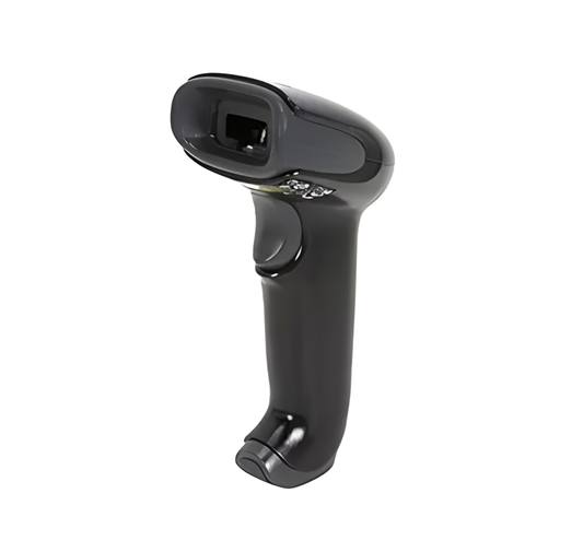 Honeywell 1250g with Stand 1D Laser Barcode Scanner – Black
