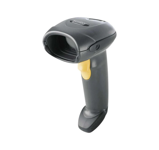 Zebra LS4208 1D Laser Barcode Scanner for General Use – Black