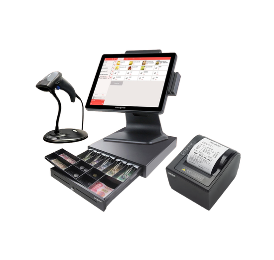 EasyPOS EPPS-315 Intel i5 POS Machine Bundle UAE | Touch POS System with Printer, Cash Drawer & Barcode Scanner