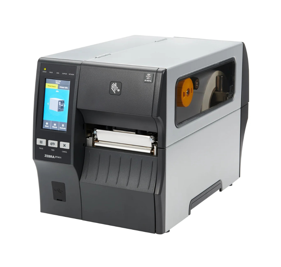 Zebra ZT411 High-Speed Industrial Barcode Printer | Rugged Label Printer Dubai