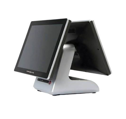 Two POS (Point of Sale) terminals on a white background 
EasyPOS EPPS408 Touch Screen POS System | Reliable POS Machine UAE – POSMEA