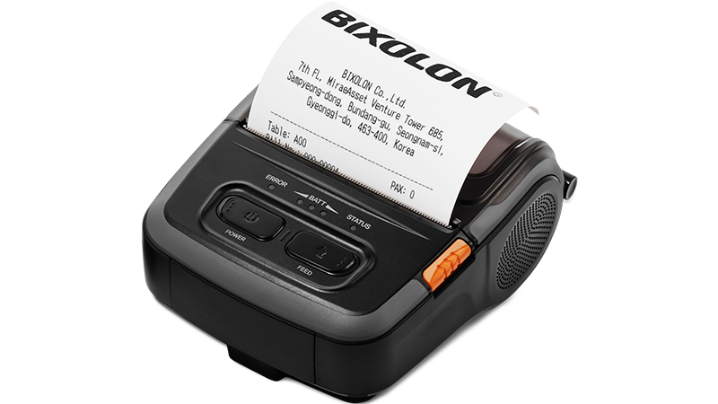 Bixolon SPP-R310 Portable Receipt Printer [3-Inch, Thermal, USB, Bluetooth, iOS Supported]
