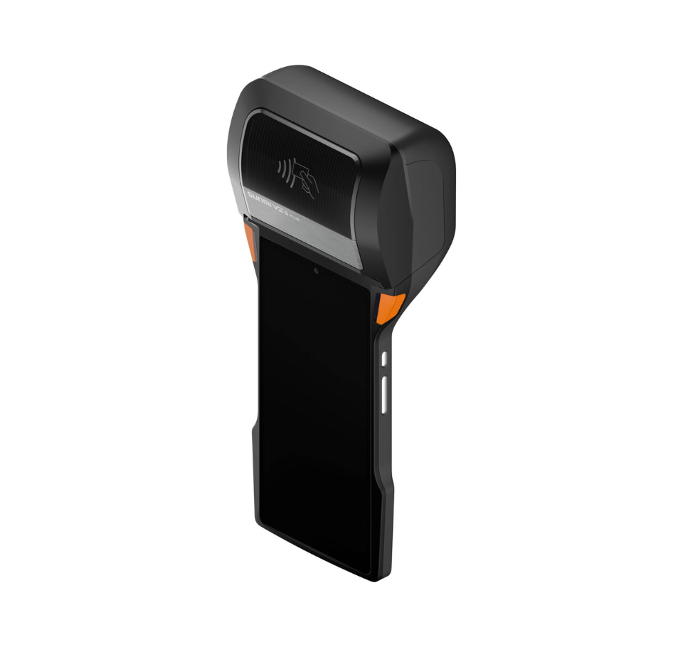 SUNMI V2s PLUS EN Android POS Machine  Side view - POS systems in Dubai for retail