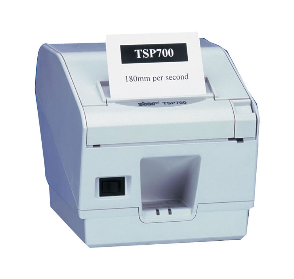 طابعة إيصالات حرارية Star TSP743 - رمادي