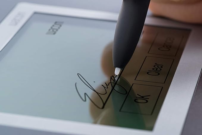 Buy Wacom STU-430 Digital Signature Pad | Electronic Signature Device ...