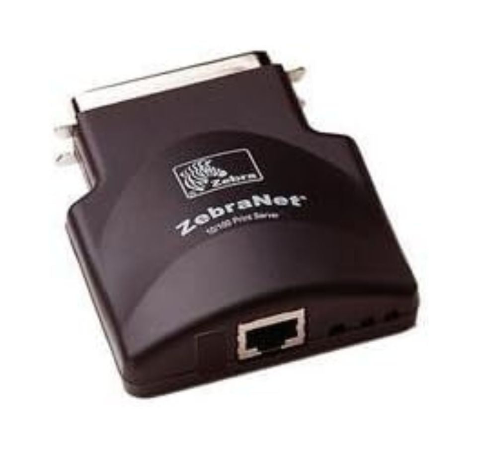 خادم طباعة ZebraNet خارجي من Zebra II - إيثرنت 10/100 | رقم القطعة: P1031031 | حلول شبكات الطابعات في الإمارات العربية المتحدة