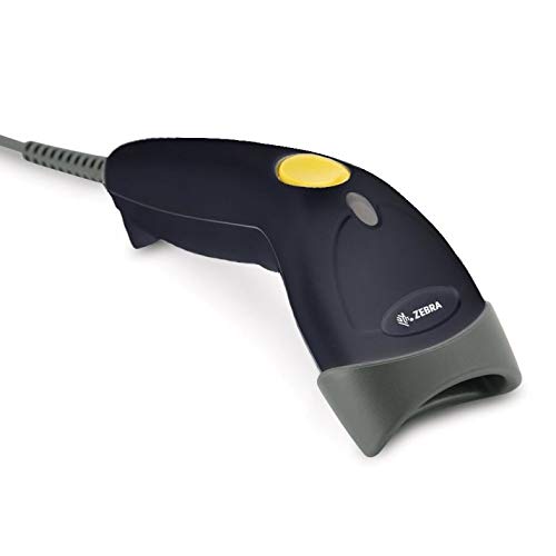 Zebra LS1203 with Stand Multi-Purpose Portable Scanner – Black