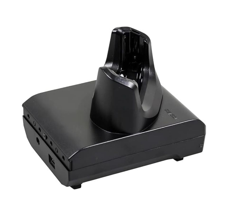 Black vacuum cleaner attachment on a white background - Zebra TC51 / TC56 Single Slot ShareCradle – Part# CRD-TC51-1SCU1-01 | Charge & USB Dock UAE