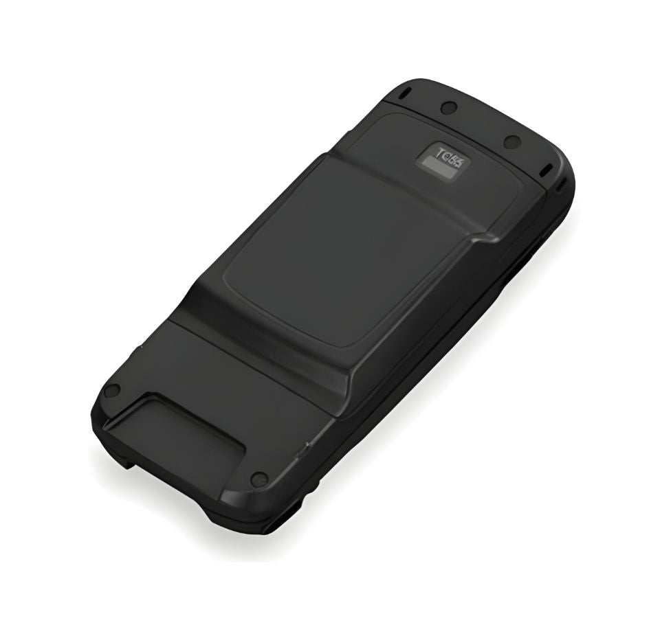 Black phone case with a card holder on a white background - Zebra TC55 Dual Spare Battery Charger 2-Slot – Part# SAC-TC55-2BTYC1 | Buy in UAE