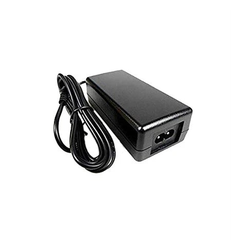 Black power adapter with cable on a white background - Zebra AC Plug UK Power Adapter – OEM Replacement (15-A132-03 / CN-000803-06) UAE