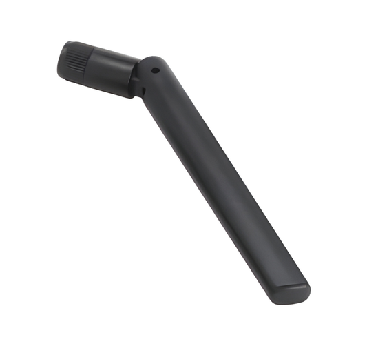 Black metal tool on a white background - Zebra Articulating Outdoor IP67 Sealed WLAN Antenna 124mm SMA Connector | Part# ANT-WLANIP6-90SMA | POSMEA UAE