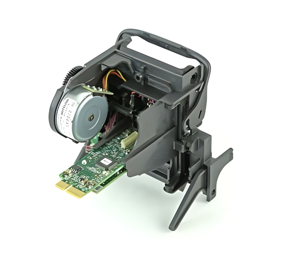 Computer hardware component with electronic parts on a white  -Zebra ZC300 Magnetic Encoder Upgrade Kit | ZC300 Mag Encoder Replacement | POSMEA UAEbackground