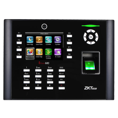 Zkteco Iclock 680 with Camera Fingerprint Reader Time & Attendance