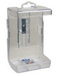 Checkpoint Alpha Collapsible Keeper on cosmetic product
Collapsible anti-theft keeper for retail shelf space
Alpha security solution for small electronics in keeper
Open display product protection collapsible security
