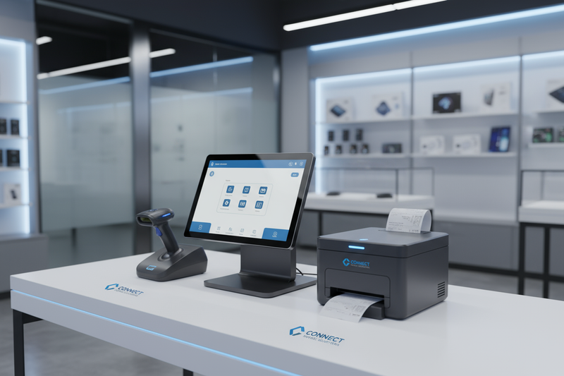Create an image for Pos, Printer scanner store