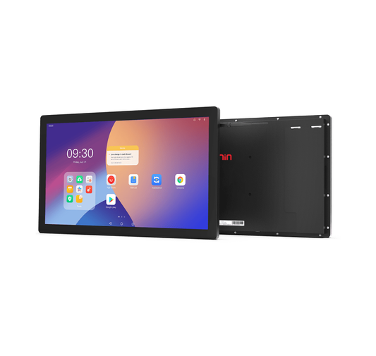 Digital display screen with on-screen interface and black bezel Retail POS System in UAE – POSMEA