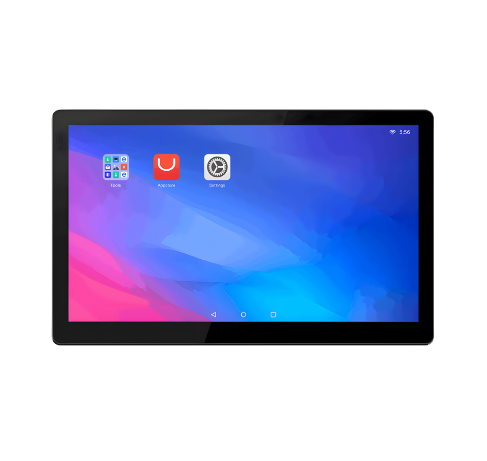 Tablet with colorful display on a white background 15” Touchscreen Smart Billing Machine in UAE – POSMEA