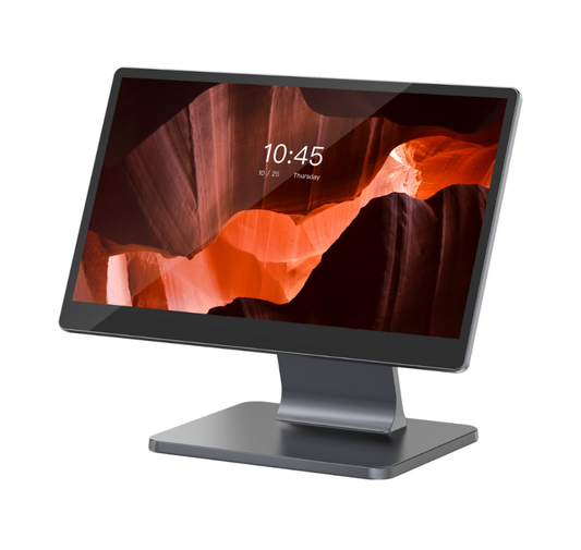 Computer monitor with a landscape display on a white background - Affordable iMin POS Machine in UAE – POSMEA