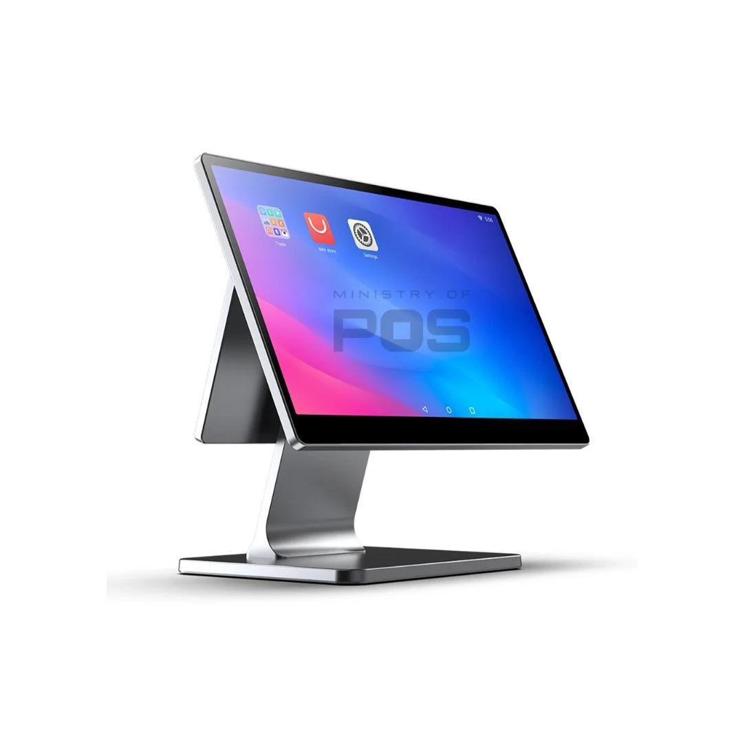 POS (Point of Sale) system monitor on a white background - Smart iMin Retail POS System in UAE – POSMEA