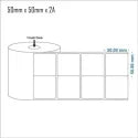 Label - DT plain 50mmx50mm (Square) -1000 - 25mm
