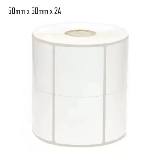 Label - DT plain 50mmx50mm (Square) -1000 - 25mm