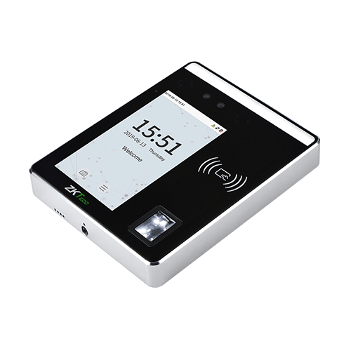 ZKTeco SpeedFace-H5L – Hybrid Biometric Time Attendance & Access Control Terminal with Visible Light Facial Recognition